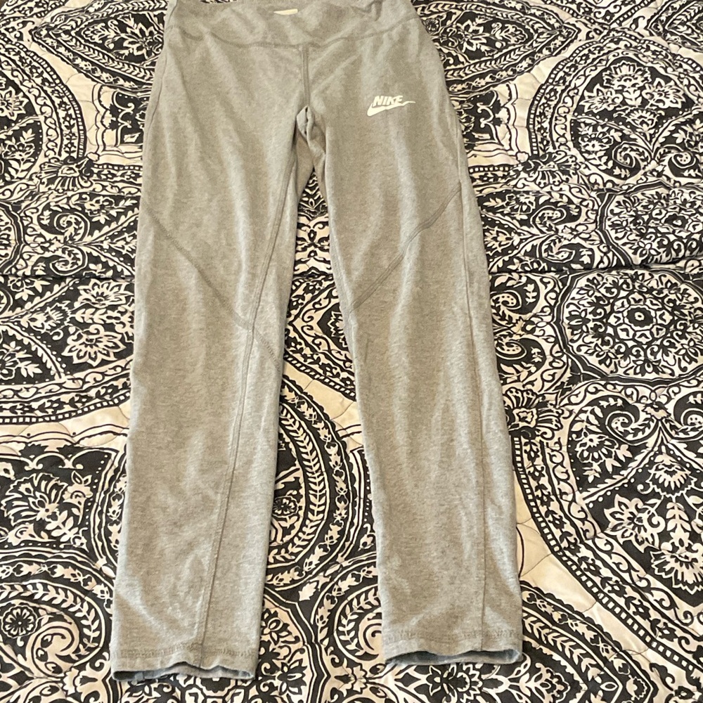 Nike Kids Light Gray Leggings
